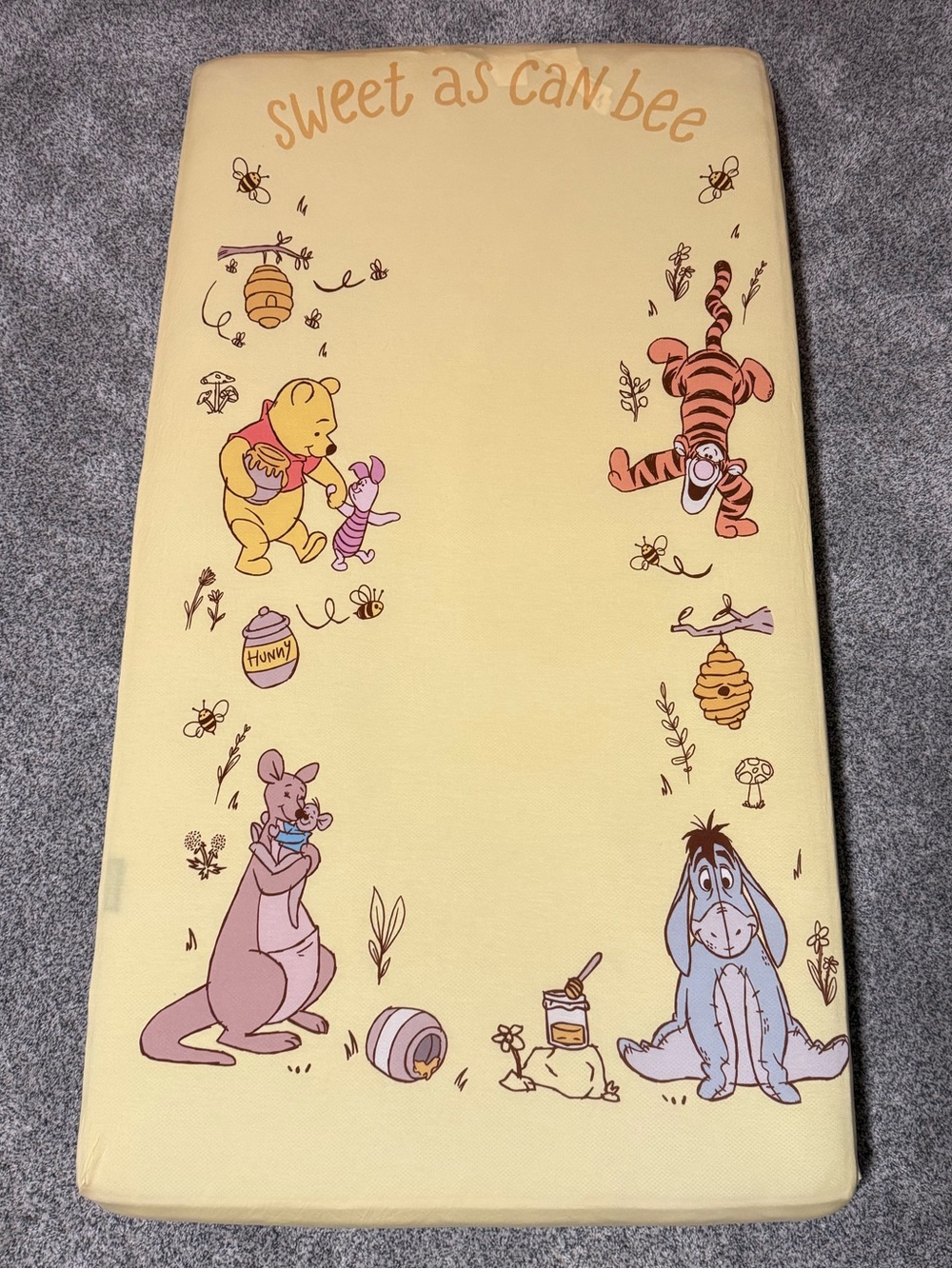 Little Sleepies Winnie The Pooh Crib Sheet